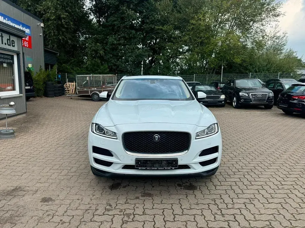 Gebraucht Jaguar F-Pace 179 PS (131 kW) 2018 Weiß SUV