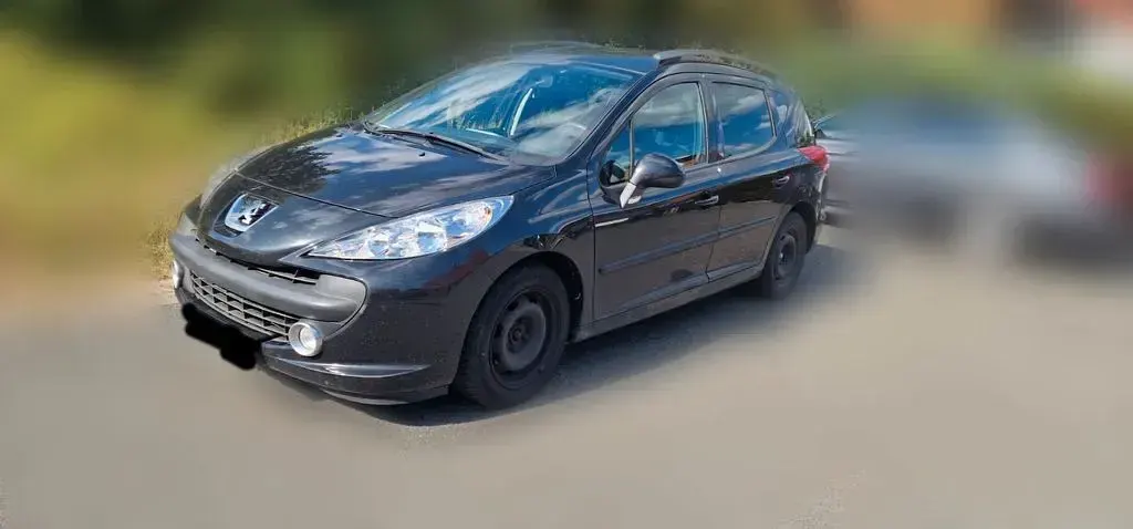 Gebraucht Peugeot 207 95 PS (69 kW) 2009 Schwarz Kombi