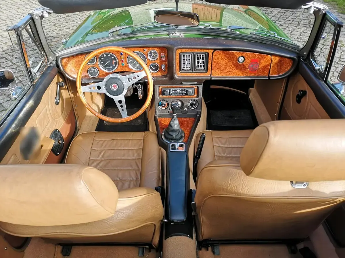 Usata MG B 95 CV (69 kW) 1980 Verde Cabrio