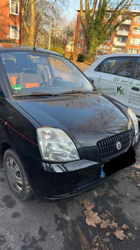 Schwarz Gebraucht 2007 Kia Picanto Kleinwagen | 700 € (Superpreis) - Bild 1/4