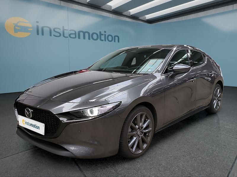 Grau Gebraucht 2025 Mazda 3 Limousine | 27.449 € (Teuer) - Bild 1/4