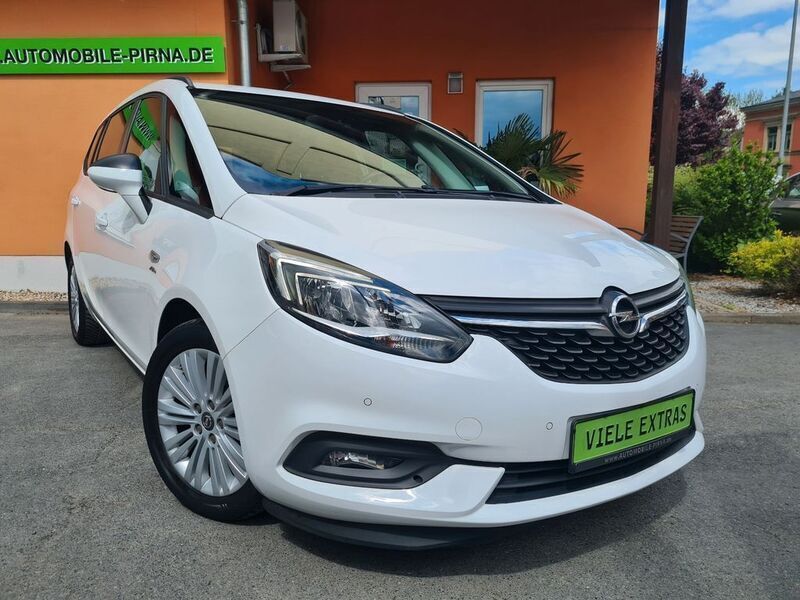 Weiß Gebraucht 2017 Opel Zafira Active Van / Kleinbus | 12.650 € (Fairer Preis) - Bild 1/4