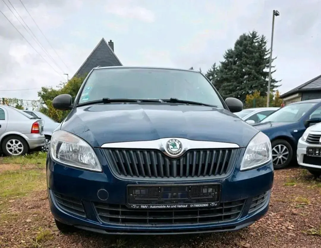 Gebraucht Skoda Fabia 69 PS (50 kW) 2010 Blau Kombi
