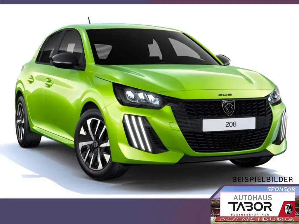 Neu Peugeot 208 Style 101 PS (74 kW) 2026 Gelb Kleinwagen