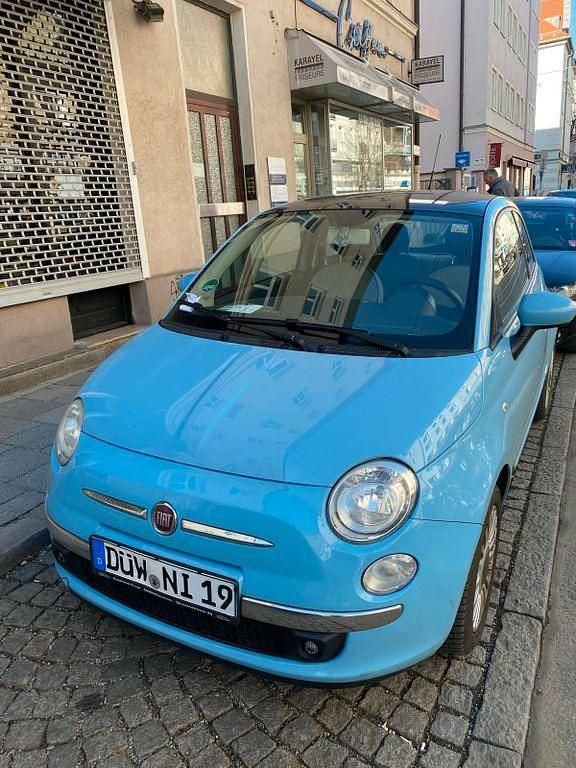 Blau Gebraucht 2011 Fiat 500 Lounge Kleinwagen | 4.400 € (Fairer Preis) - Bild 1/4