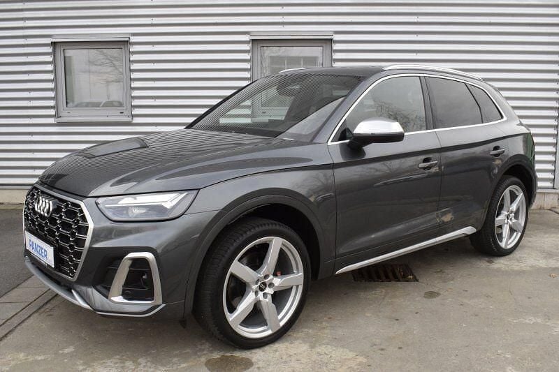 Grau Gebraucht 2022 Audi SQ5 S-Line SUV | 35.990 € - Bild 1/4
