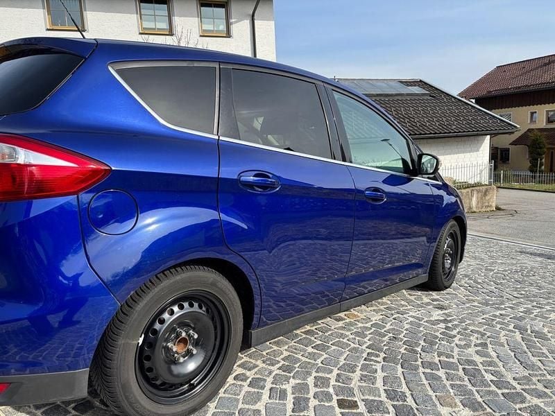 Gebraucht Ford C-MAX Titanium 125 PS (91 kW) 2014 Blau Van / Kleinbus