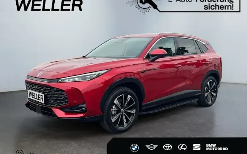 Nowe MG HS Luxury 272 KM (200 kW) 2026 Czerwony SUV