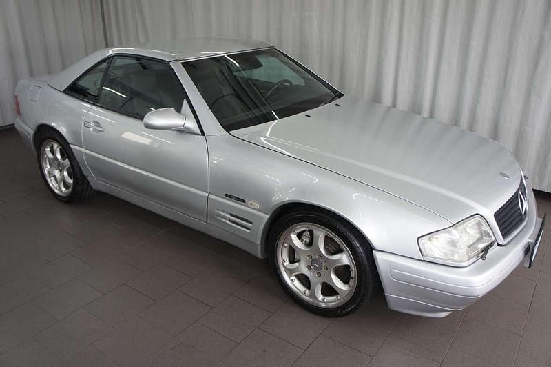Gebraucht Mercedes SL320 Edition 224 PS (164 kW) 2001 Silber Cabrio