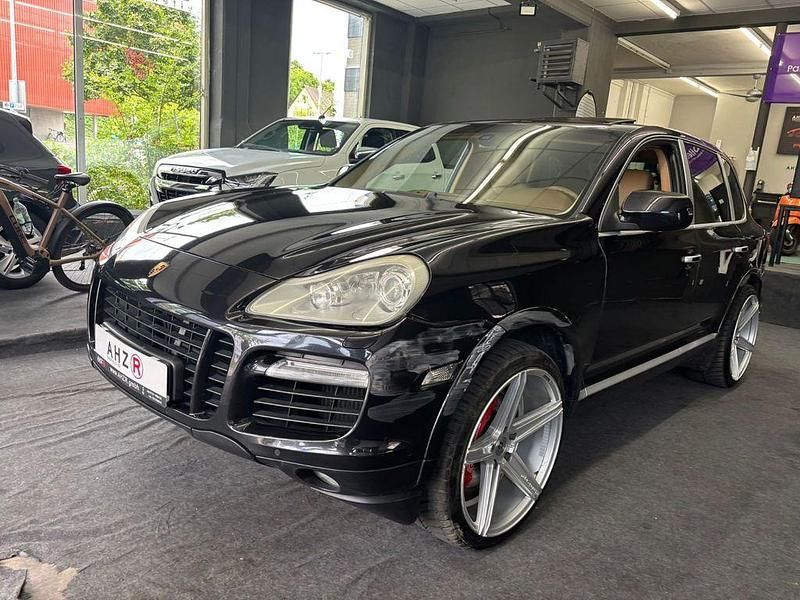 Schwarz Gebraucht 2008 Porsche Cayenne Turbo SUV | 19.900 € (Etwas zu teuer) - Bild 1/4