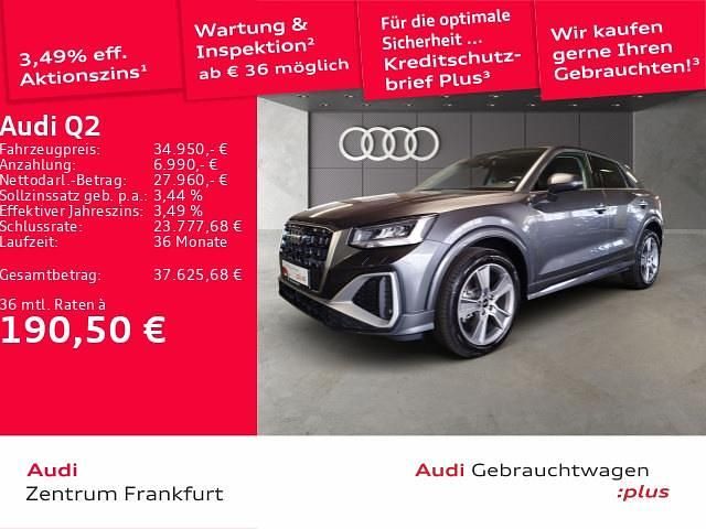 Grau Gebraucht 2024 Audi Q2 S-Line SUV | 34.950 € (Fairer Preis) - Bild 1/2