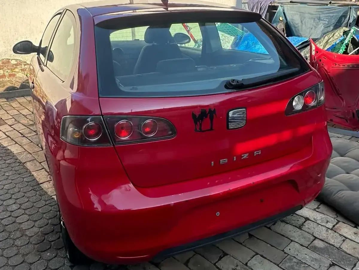 Gebraucht Seat Ibiza 60 PS (44 kW) 2008 Rot Kleinwagen