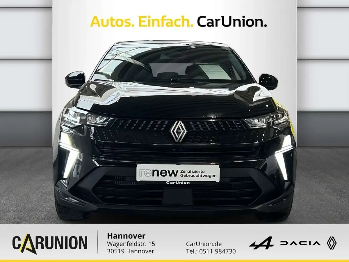 Gebraucht Renault Captur Techno 101 PS (74 kW) 2025 Black pearlschwarz SUV