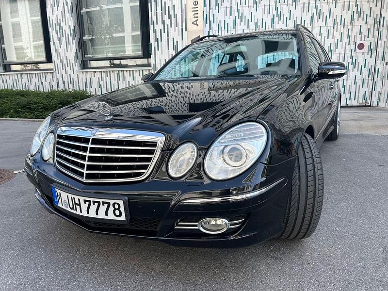 Schwarz Gebraucht 2007 Mercedes E280 Avantgarde Limousine | 6.999 € (Etwas zu teuer) - Bild 1/4