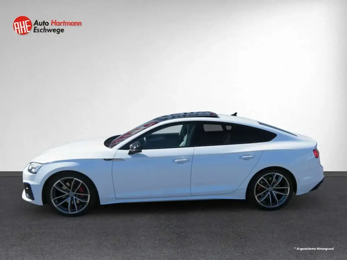 Gebraucht Audi A5 Sportback S-Line 286 PS (210 kW) 2021 Ibisweiß Kleinwagen