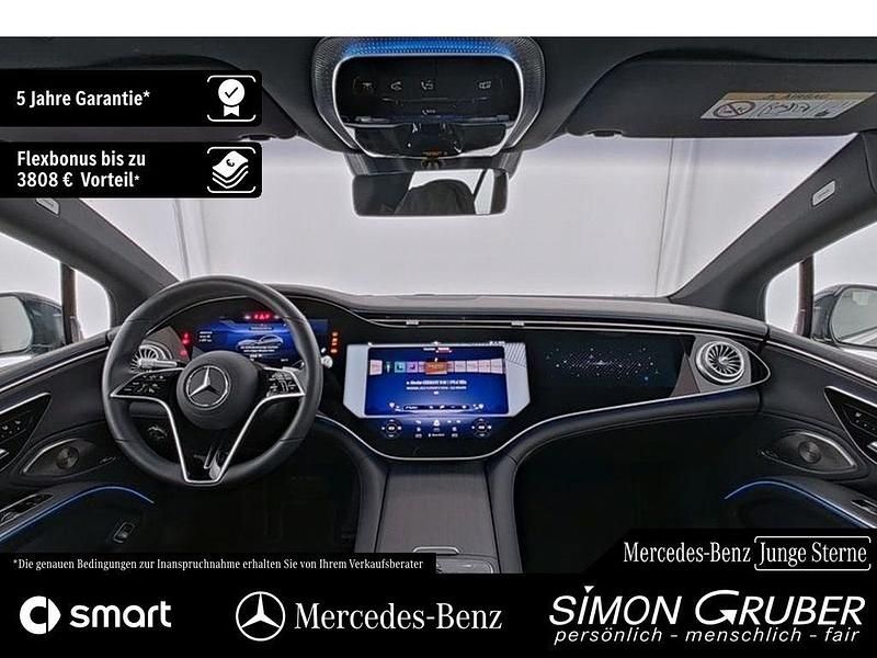 Gebraucht Mercedes EQS500 AMG 330 kW (449 PS) 2024 Lack nautikblau (metallic) Limousine