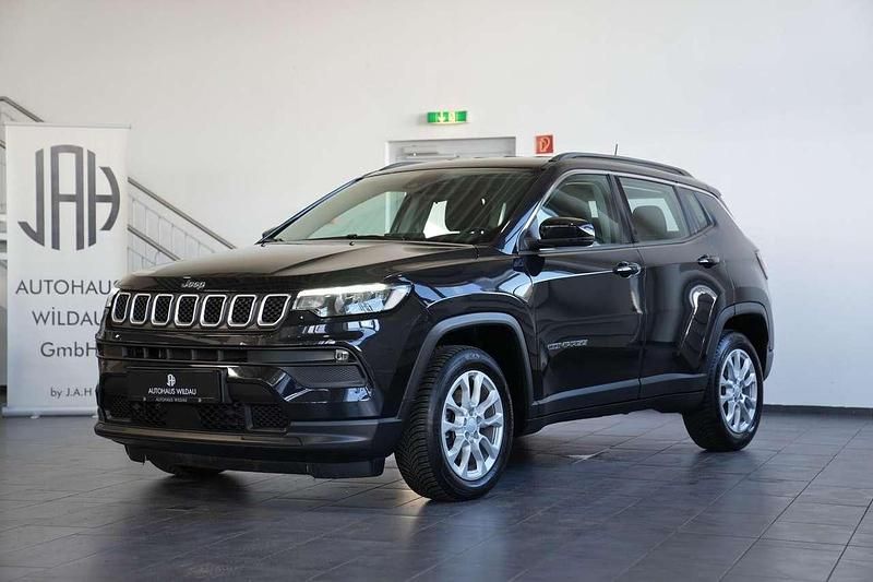 Gebraucht Jeep Compass Longitude 150 PS (110 kW) 2021 Carbon black clear coat SUV