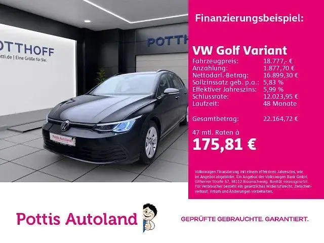 Gebraucht VW Golf VIII Life 110 PS (80 kW) 2021 Kombi