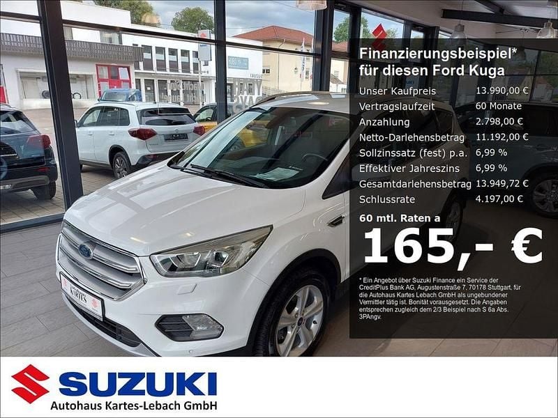 Frozen white Gebraucht 2019 Ford Kuga Cool & Connect SUV | 13.990 € (Guter Preis) - Bild 1/3