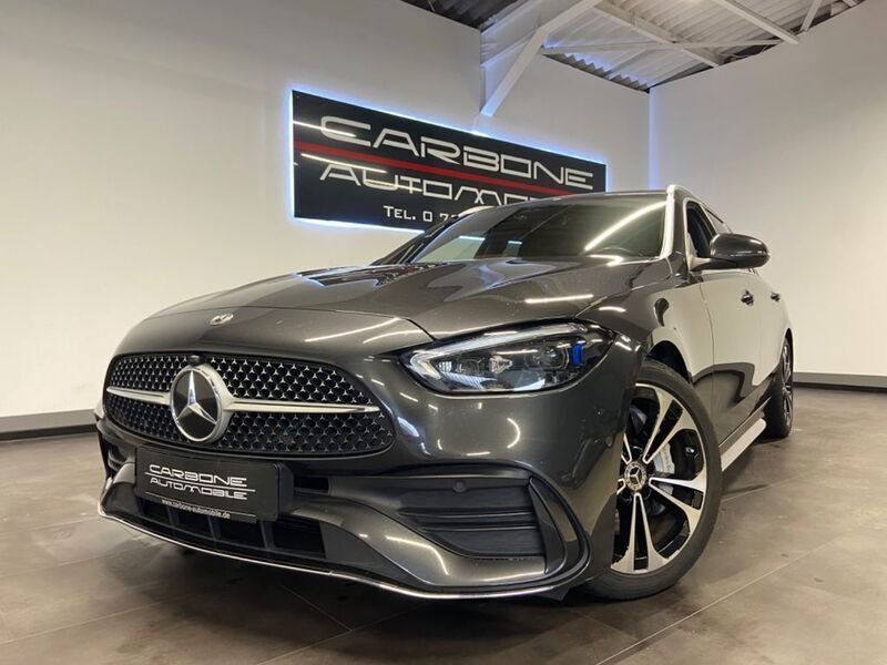 Grün Gebraucht 2021 Mercedes C220 AMG Limousine | 31.990 € (Fairer Preis) - Bild 1/4