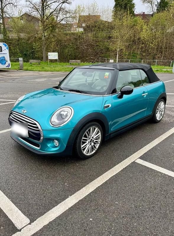 Gebraucht Mini Cooper D Cabriolet 116 PS (85 kW) 2016 Blau Cabrio