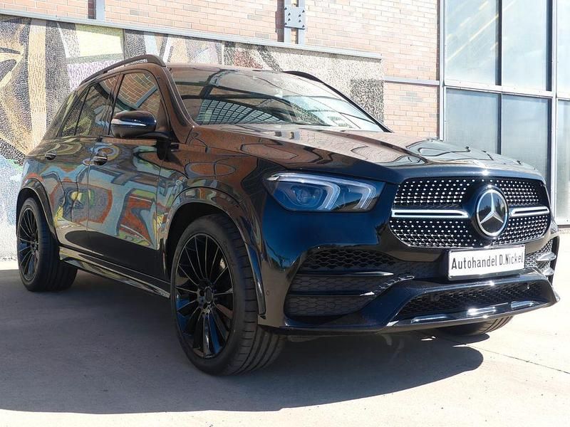 Schwarz Gebraucht 2023 Mercedes GLE400 AMG line SUV | 59.790 € (Fairer Preis) - Bild 1/4