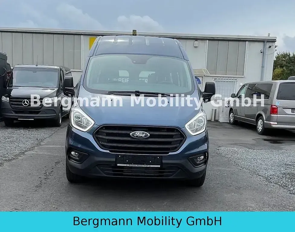 Brugt Ford Transit Custom 131 HK (96 kW) 2021 Blå MPV