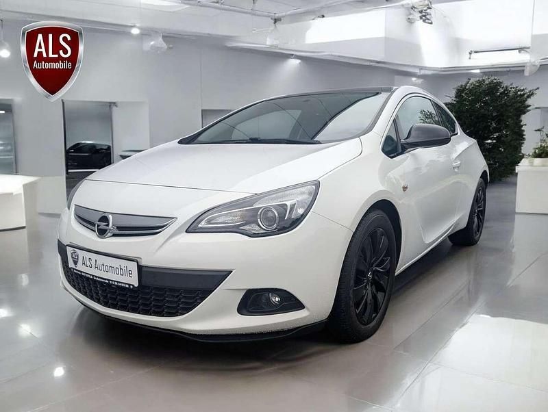 Schneeweiss/summitwhite/arctic Gebraucht 2014 Opel Astra GTC Coupé | 7.699 € (Teuer) - Bild 1/4