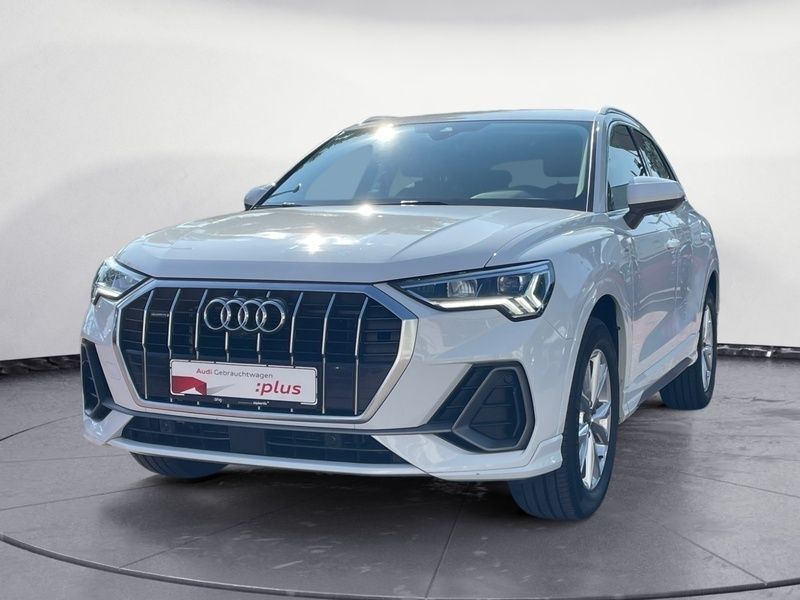 Weiß Gebraucht 2021 Audi Q3 S-Line SUV | 30.460 € (Superpreis) - Bild 1/4
