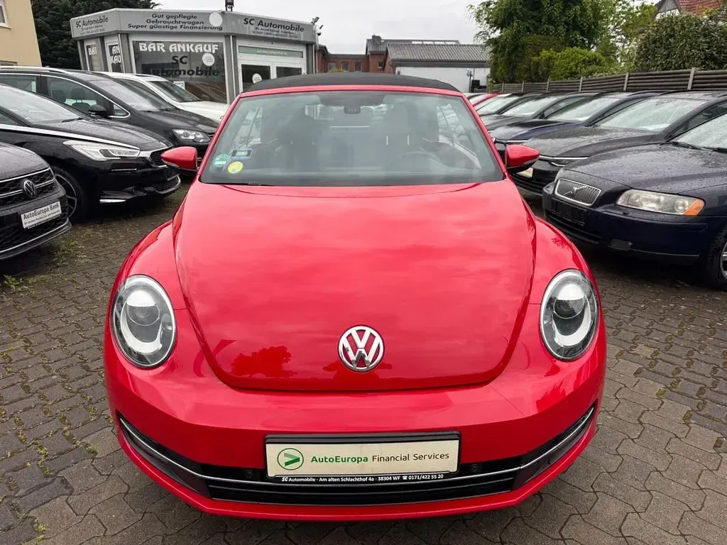 Gebraucht VW Beetle Cabriolet Design 140 PS (102 kW) 2014 Tornadorot Cabrio