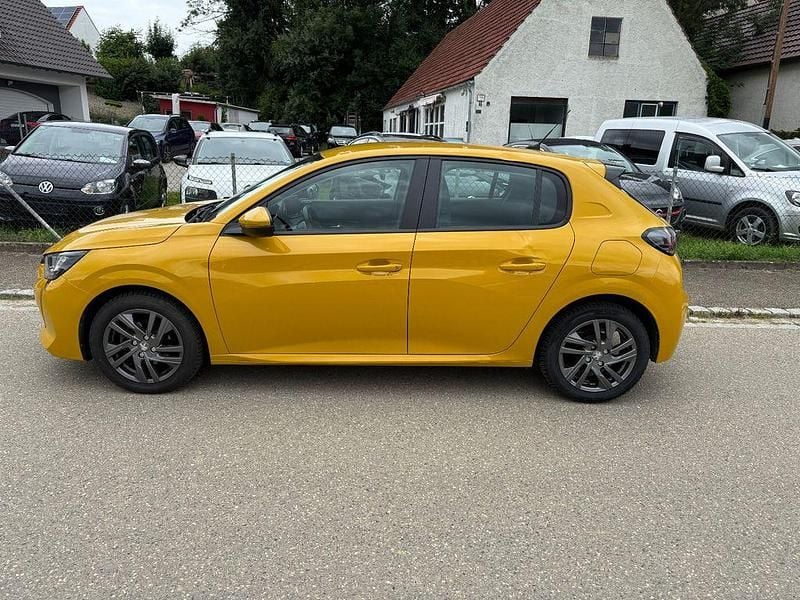 Lack gelb faro/typ aussenverkl Gebraucht 2021 Peugeot 208 Active Kleinwagen | 7.800 € (Superpreis) - Bild 1/4