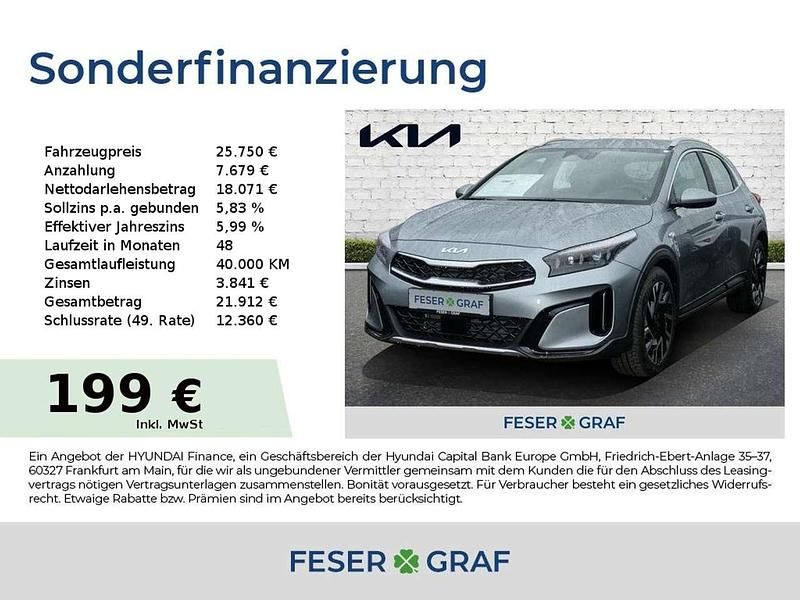 Lunarsilber metallic Neu 2025 Kia XCeed Comfort SUV | 25.750 € (Guter Preis) - Bild 1/4