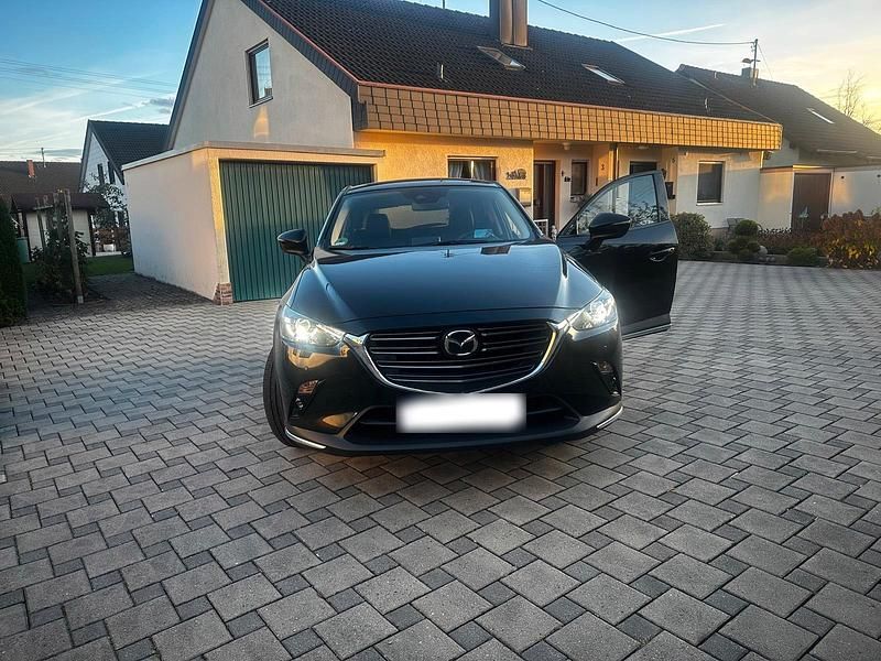 Gebraucht Mazda CX-3 121 PS (88 kW) 2018 Schwarz SUV
