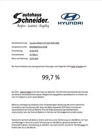 Gebraucht Hyundai Ioniq 5 239 kW (325 PS) 2023 Andere SUV