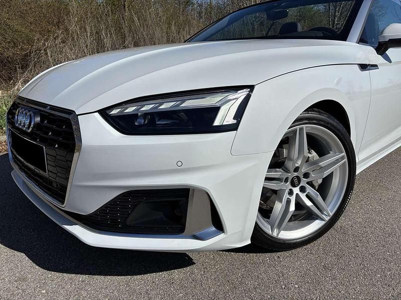 Gebraucht Audi A5 Cabriolet Advanced Plus 204 PS (150 kW) 2023 Weiß Cabrio