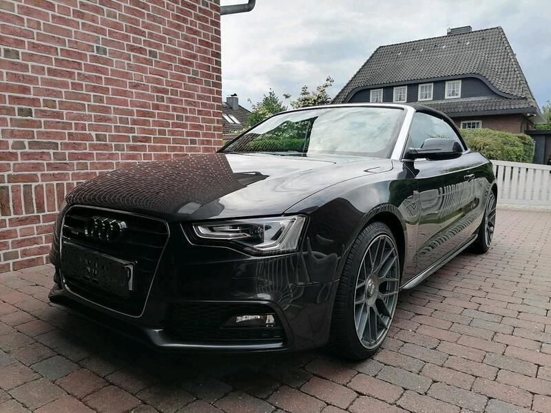 Grau Gebraucht 2015 Audi A5 Cabriolet S-Line Cabrio | 19.000 € (Fairer Preis) - Bild 1/4
