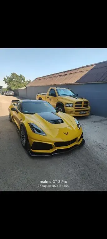 Gebraucht Corvette Z06 659 PS (484 kW) 2015 Gelb Cabrio