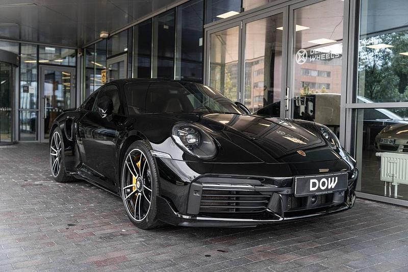 Schwarz Gebraucht 2021 Porsche 911 Turbo S | 215.000 € (Teuer) - Bild 1/4