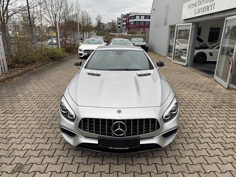 Silber Gebraucht 2018 Mercedes SL500 AMG Cabrio | 53.950 € (Superpreis) - Bild 1/4