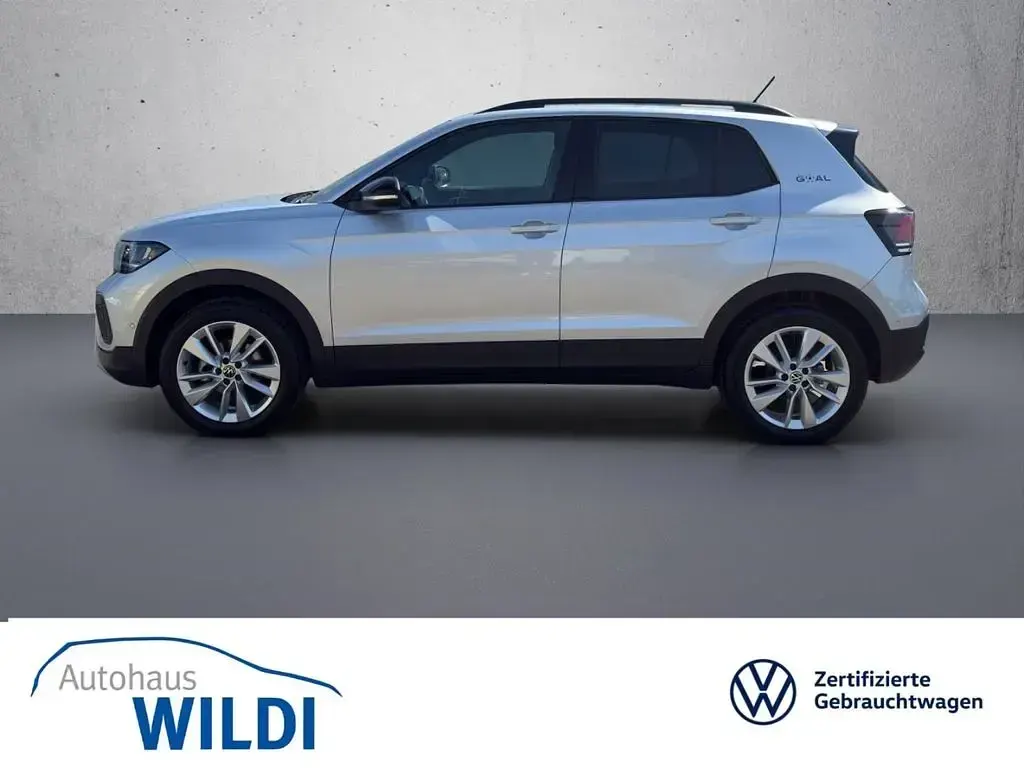 Gebraucht VW T-Cross Goal 116 PS (85 kW) 2025 Silber SUV