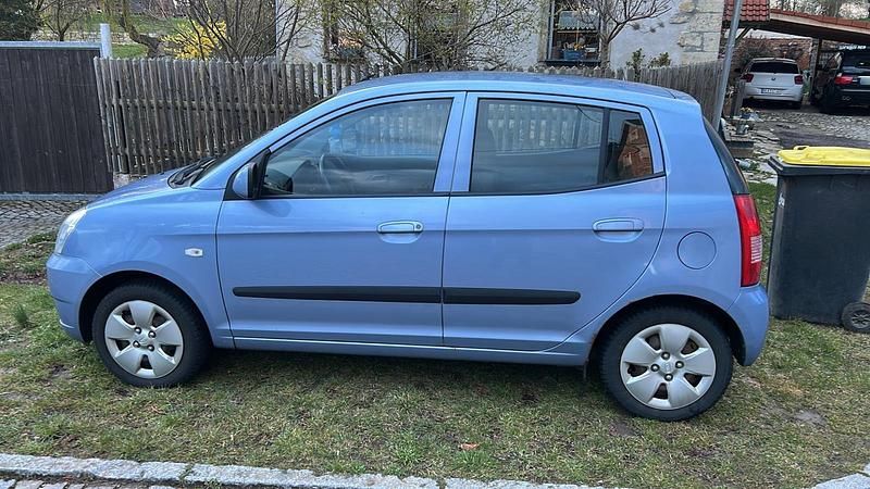 Gebraucht Kia Picanto 65 PS (47 kW) 2007 Blau Kleinwagen