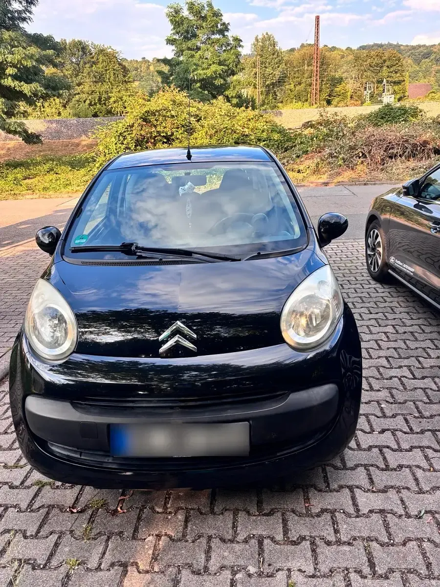 Gebraucht Citroën C1 54 PS (39 kW) 2007 Schwarz Kleinwagen