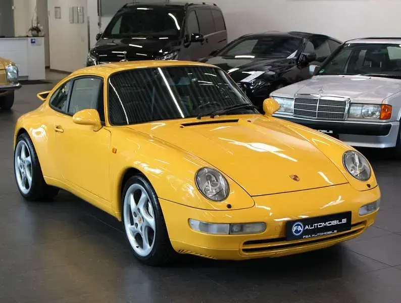 Gebraucht Porsche 911 Carrera 4 272 PS (200 kW) 1995 Gelb Coupé