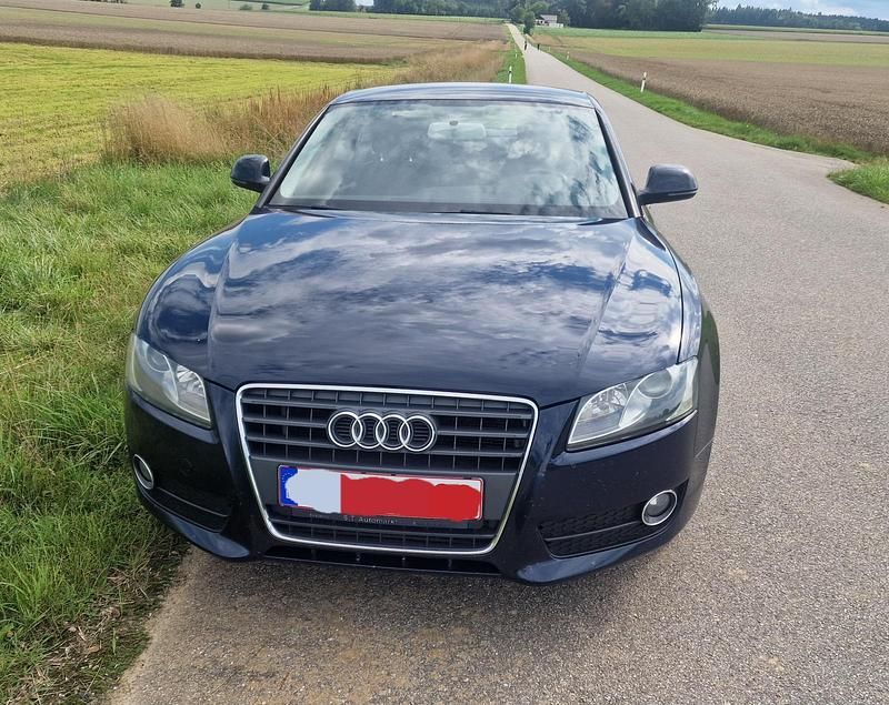 Blau Gebraucht 2008 Audi A5 Coupé | 4.990 € (Fairer Preis) - Bild 1/4