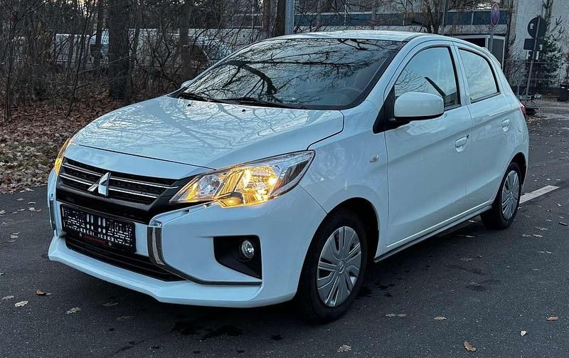 Alpine white Gebraucht 2021 Mitsubishi Space Star Kleinwagen | 6.500 € (Superpreis) - Bild 1/4