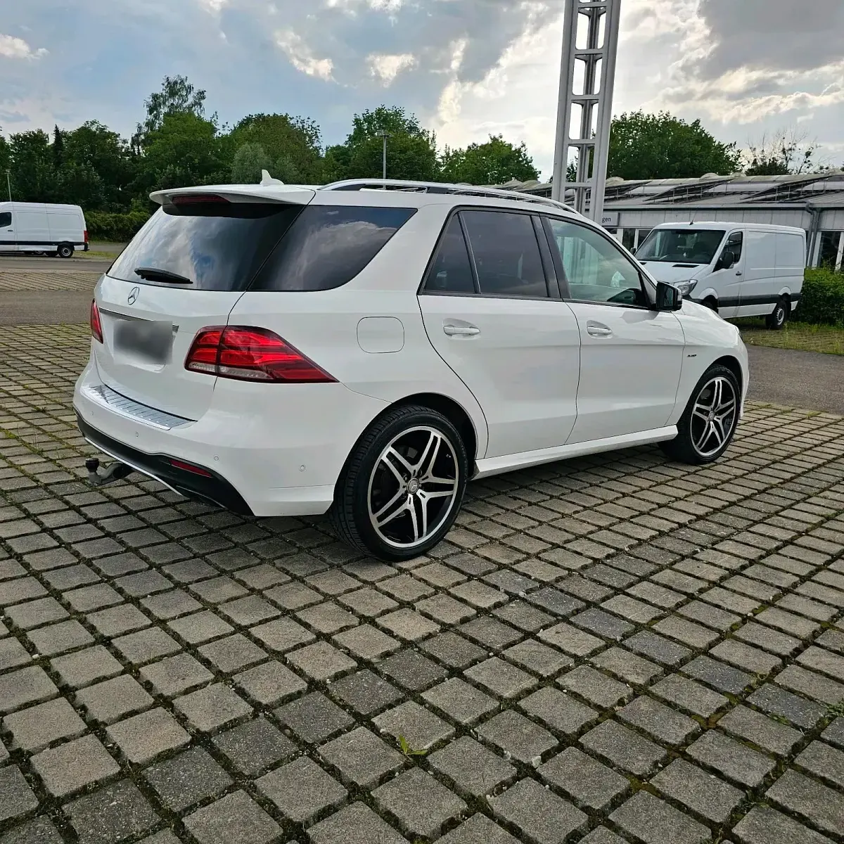 Gebraucht Mercedes GLE43 AMG 367 PS (269 kW) 2016 Weiß SUV