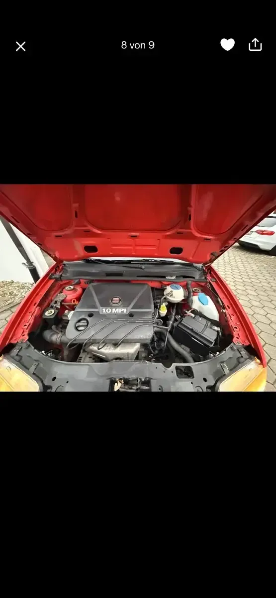 Gebraucht Seat Arosa 50 PS (36 kW) 2003 Rot Kleinwagen