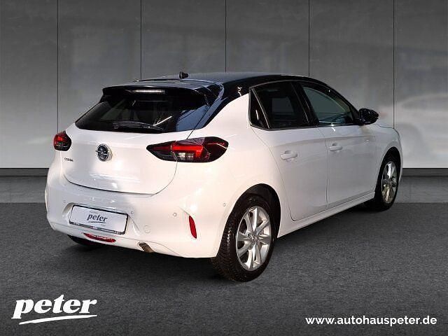 Gebraucht Opel Corsa Elegance 75 PS (55 kW) 2023 Jade weiss/arktis weiss Kleinwagen
