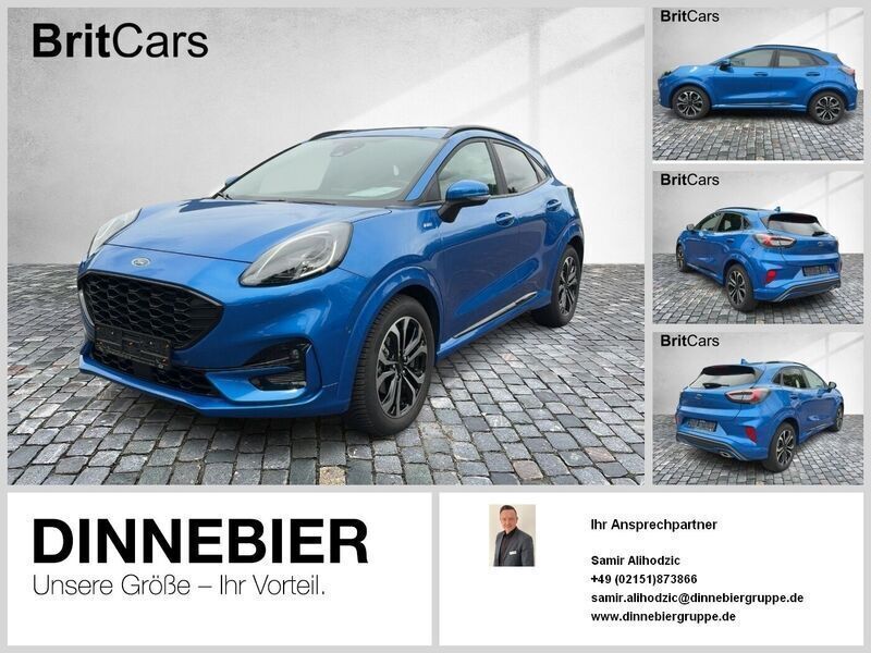 Dynamic blau met Gebraucht 2024 Ford Puma ST-Line X SUV | 27.490 € (Fairer Preis) - Bild 1/2