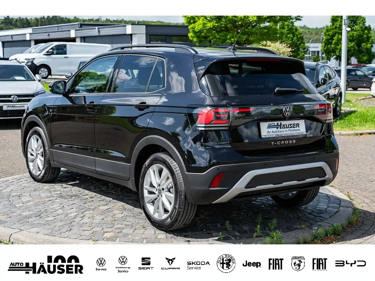 Gebraucht VW T-Cross Goal 116 PS (85 kW) 2025 Schwarz SUV